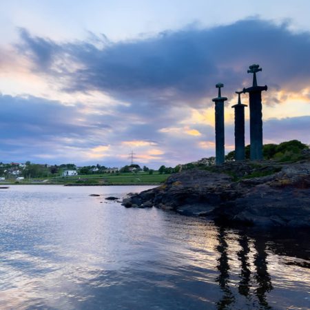 Swords in Rock by Hafrsfjord