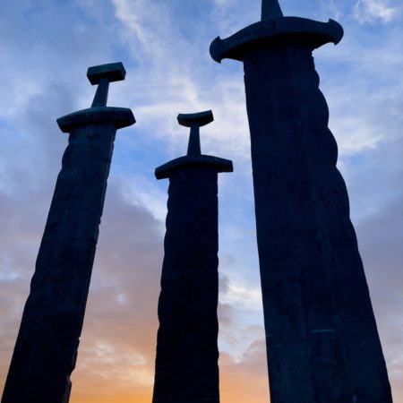 Swords in Rock by Hafrsfjord