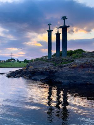 Swords in Rock by Hafrsfjord