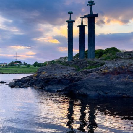 Swords in Rock by Hafrsfjord