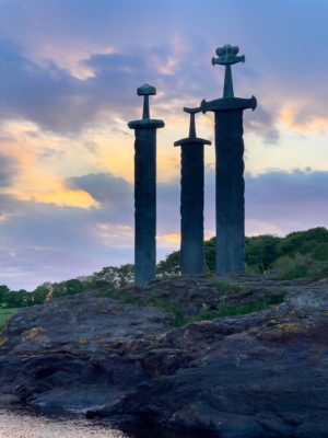 Swords in Rock by Hafrsfjord