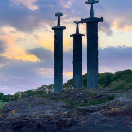 Swords in Rock by Hafrsfjord