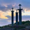 Swords in Rock by Hafrsfjord